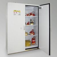 Gefahrstofflagerschraenke - B80-2701-B (SiS Typ 90_1400_Tueren_RAL 7035_lichtgrau)