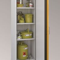 Gefahrstofflagerschraenke - B80-2100-G (SiS Typ 90_600_Tuer_RAL 1007_narzissengelb)
