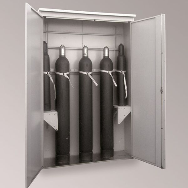 Gasflaschenschrank C27-3301-B (TRG 1400_mit_Einhaengeboeden)