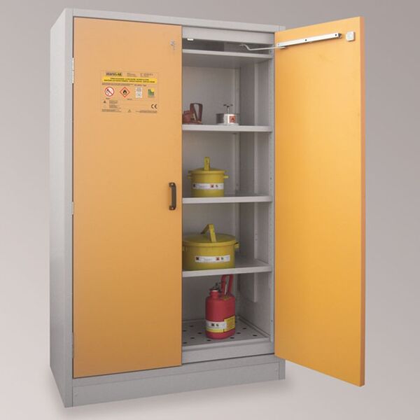 Gefahrstofflagerschraenke - B80-2604-A (SiS Typ30 1200 Tuer RAL1007)