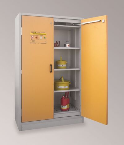 Gefahrstofflagerschraenke - B80-2604-A (SiS Typ30 1200 Tuer RAL1007)
